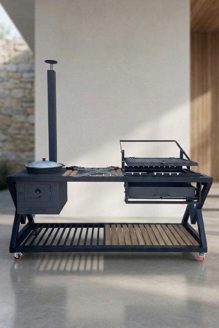 الشواية الملكية مع صوبـة جانبية – 180 سم